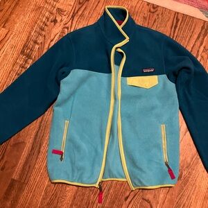 Patagonia Fleece Colorblock Synchilla Jacket Size S